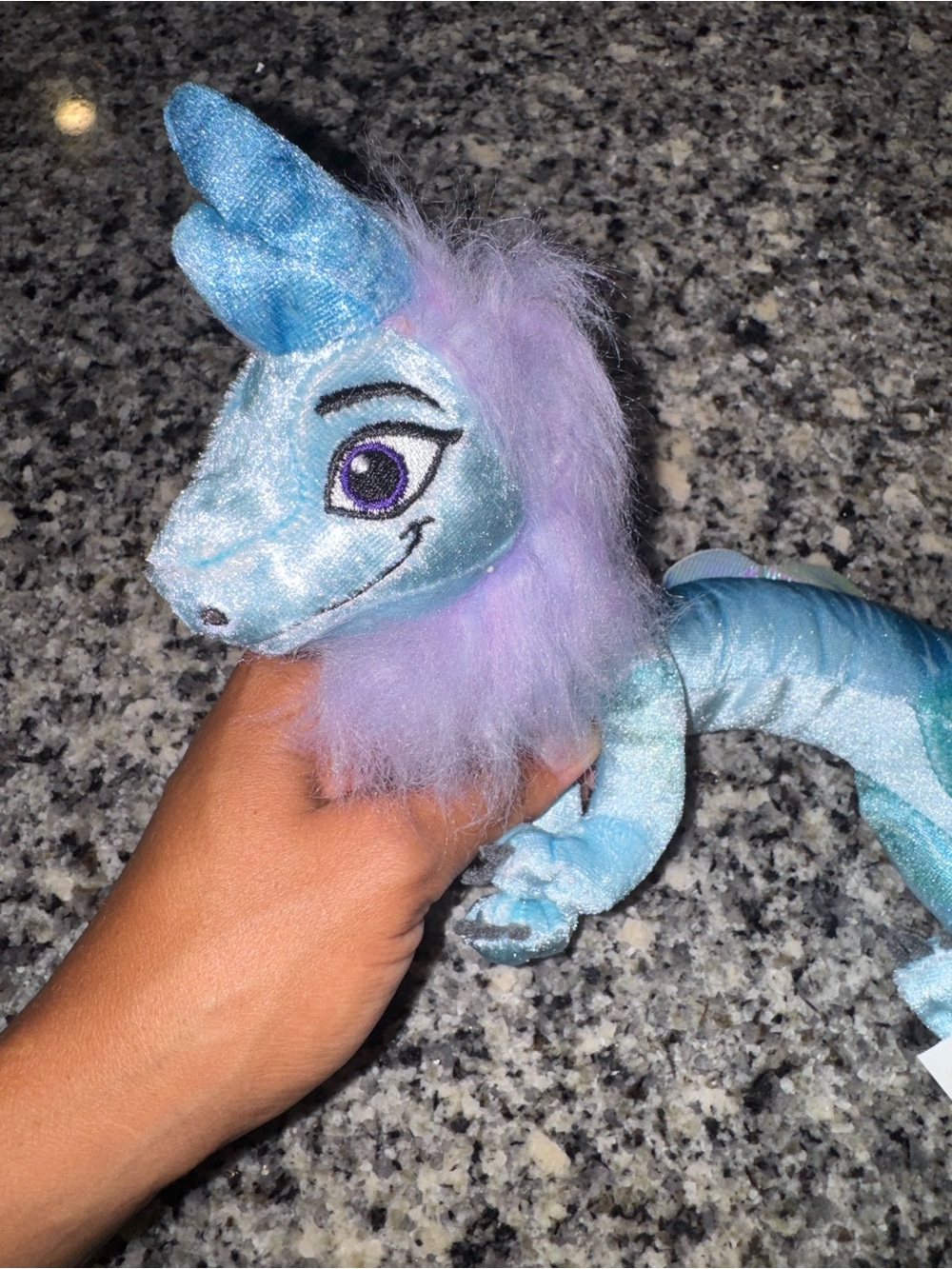 Sisu, the magical water dragon from Disney’s Raya and the Last Dragon!